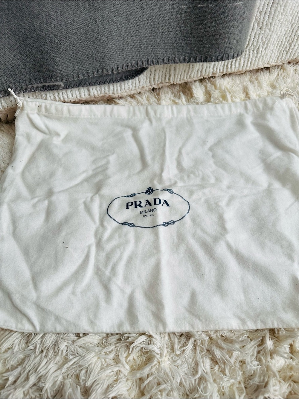 Vintage Prada Dark Green Nylon Shoulder Bag - Picture 8 of 13